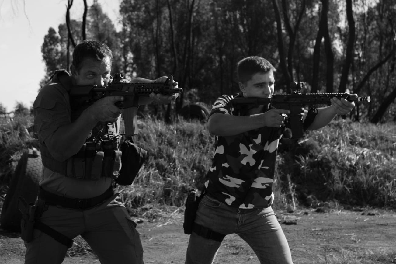 Tactical firearms training in progress